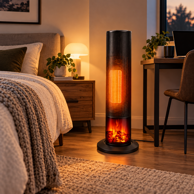 FlameGlow™ – 3D Flame Tower Heater